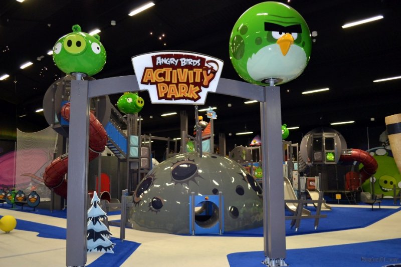 Angry Birds парк в Финляндии